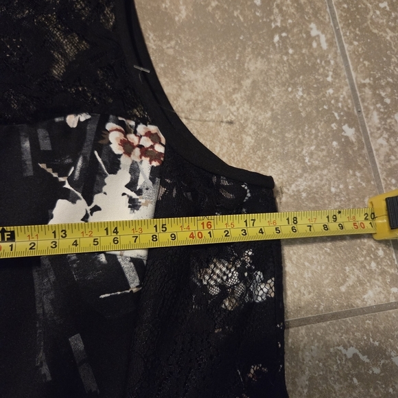 White House Black Market Floral Lace Sleeveless Cocktail Dress. Size 8 - Picture 12 of 13